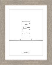 Load image into Gallery viewer, EXPLODED WATCH B&W 8X11