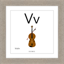 Load image into Gallery viewer, Letter V Wall Hanging