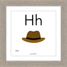 Load image into Gallery viewer, Letter H Wall Hanging