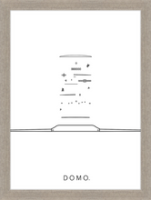 Load image into Gallery viewer, EXPLODED WATCH B&W 16X22