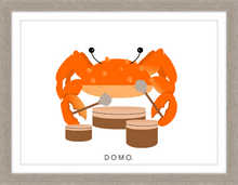 Load image into Gallery viewer, DRUMMER CRAB (SEA COLLECTION) 22x16