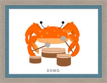 Load image into Gallery viewer, DRUMMER CRAB (SEA COLLECTION) 22x16