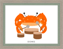 Load image into Gallery viewer, DRUMMER CRAB (SEA COLLECTION) 22x16