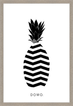 Load image into Gallery viewer, ABSTRACT PINEAPPLE B&W 24x36
