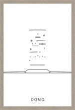 Load image into Gallery viewer, EXPLODED WATCH B&W 24X36