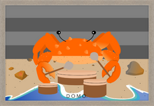 Load image into Gallery viewer, DRUMMER CRAB OCEAN (SEA COLLECTION) 36x24