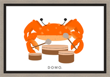 Load image into Gallery viewer, DRUMMER CRAB (SEA COLLECTION) 36x24