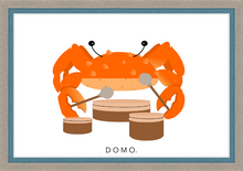 Load image into Gallery viewer, DRUMMER CRAB (SEA COLLECTION) 36x24