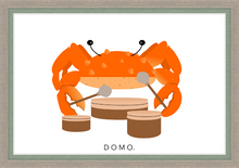Load image into Gallery viewer, DRUMMER CRAB (SEA COLLECTION) 36x24