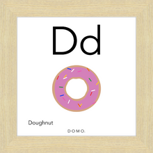 Load image into Gallery viewer, Letter D Wall Hanging