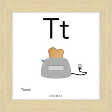 Load image into Gallery viewer, Letter T Wall Hanging