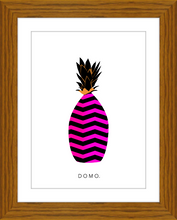 Load image into Gallery viewer, ABSTRACT PINEAPPLE PURPLE FADE 8x11