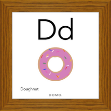 Load image into Gallery viewer, Letter D Wall Hanging