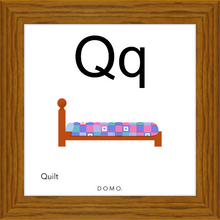 Load image into Gallery viewer, Letter Q Wall Hanging