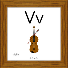 Load image into Gallery viewer, Letter V Wall Hanging