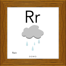 Load image into Gallery viewer, Letter R Wall Hanging