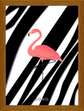 Load image into Gallery viewer, PINK FLAMINGO 16x22