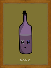 Load image into Gallery viewer, FROWNING ALE DUSTY GRAPE 16x22