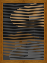 Load image into Gallery viewer, LANTERNS NEUTRAL TONES 16x22