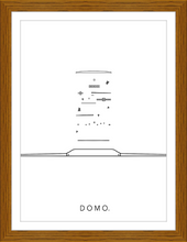 Load image into Gallery viewer, EXPLODED WATCH B&W 16X22