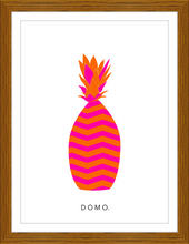 Load image into Gallery viewer, ABSTRACT PINEAPPLE ORANGE 16X22