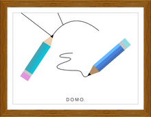 Load image into Gallery viewer, PENCIL DOODLE (No.2 COLLECTION) 22x16