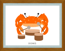 Load image into Gallery viewer, DRUMMER CRAB (SEA COLLECTION) 22x16