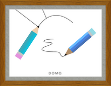 Load image into Gallery viewer, PENCIL DOODLE (No.2 COLLECTION) 22x16