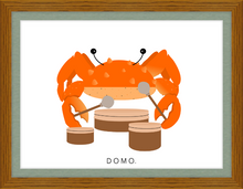 Load image into Gallery viewer, DRUMMER CRAB (SEA COLLECTION) 22x16