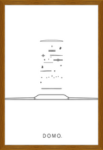 Load image into Gallery viewer, EXPLODED WATCH B&W 24X36