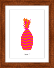 Load image into Gallery viewer, ABSTRACT PINEAPPLE ORANGE 8X11