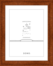 Load image into Gallery viewer, EXPLODED WATCH B&W 8X11