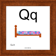 Load image into Gallery viewer, Letter Q Wall Hanging