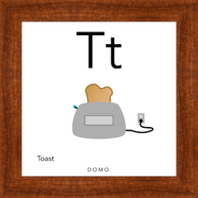 Load image into Gallery viewer, Letter T Wall Hanging