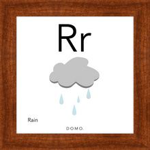 Load image into Gallery viewer, Letter R Wall Hanging