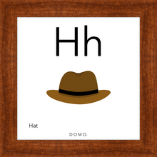 Load image into Gallery viewer, Letter H Wall Hanging