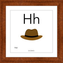 Load image into Gallery viewer, Letter H Wall Hanging