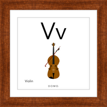 Load image into Gallery viewer, Letter V Wall Hanging