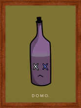 Load image into Gallery viewer, FROWNING ALE DUSTY GRAPE 16x22