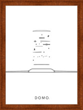 Load image into Gallery viewer, EXPLODED WATCH B&W 16X22