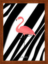 Load image into Gallery viewer, PINK FLAMINGO 16x22