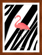 Load image into Gallery viewer, PINK FLAMINGO 16x22