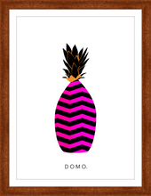 Load image into Gallery viewer, ABSTRACT PINEAPPLE PURPLE FADE 16x22