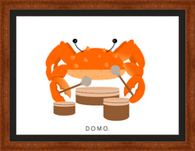 Load image into Gallery viewer, DRUMMER CRAB (SEA COLLECTION) 22x16