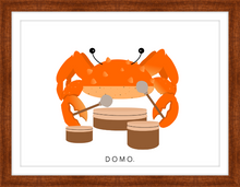 Load image into Gallery viewer, DRUMMER CRAB (SEA COLLECTION) 22x16