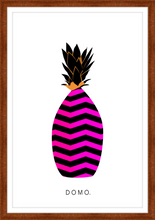 Load image into Gallery viewer, ABSTRACT PINEAPPLE PURPLE FADE 24x36