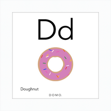 Load image into Gallery viewer, Letter D Wall Hanging