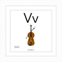 Load image into Gallery viewer, Letter V Wall Hanging