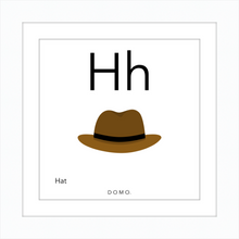 Load image into Gallery viewer, Letter H Wall Hanging