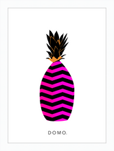 Load image into Gallery viewer, ABSTRACT PINEAPPLE PURPLE FADE 16x22